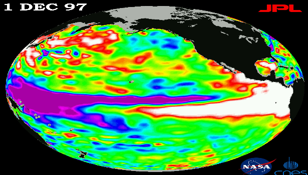 El Niño event 1997 - 1998 © Public Domain