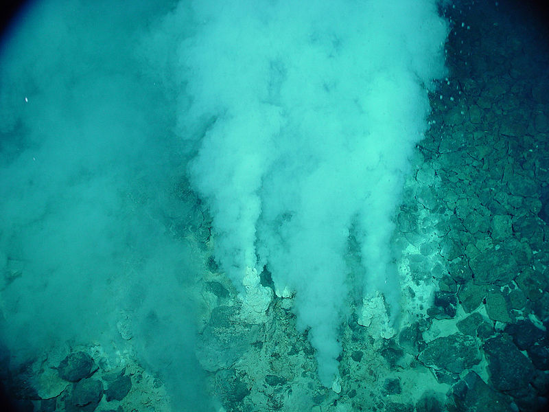 Galapagos Places: A hydrothermal vent © NOAA