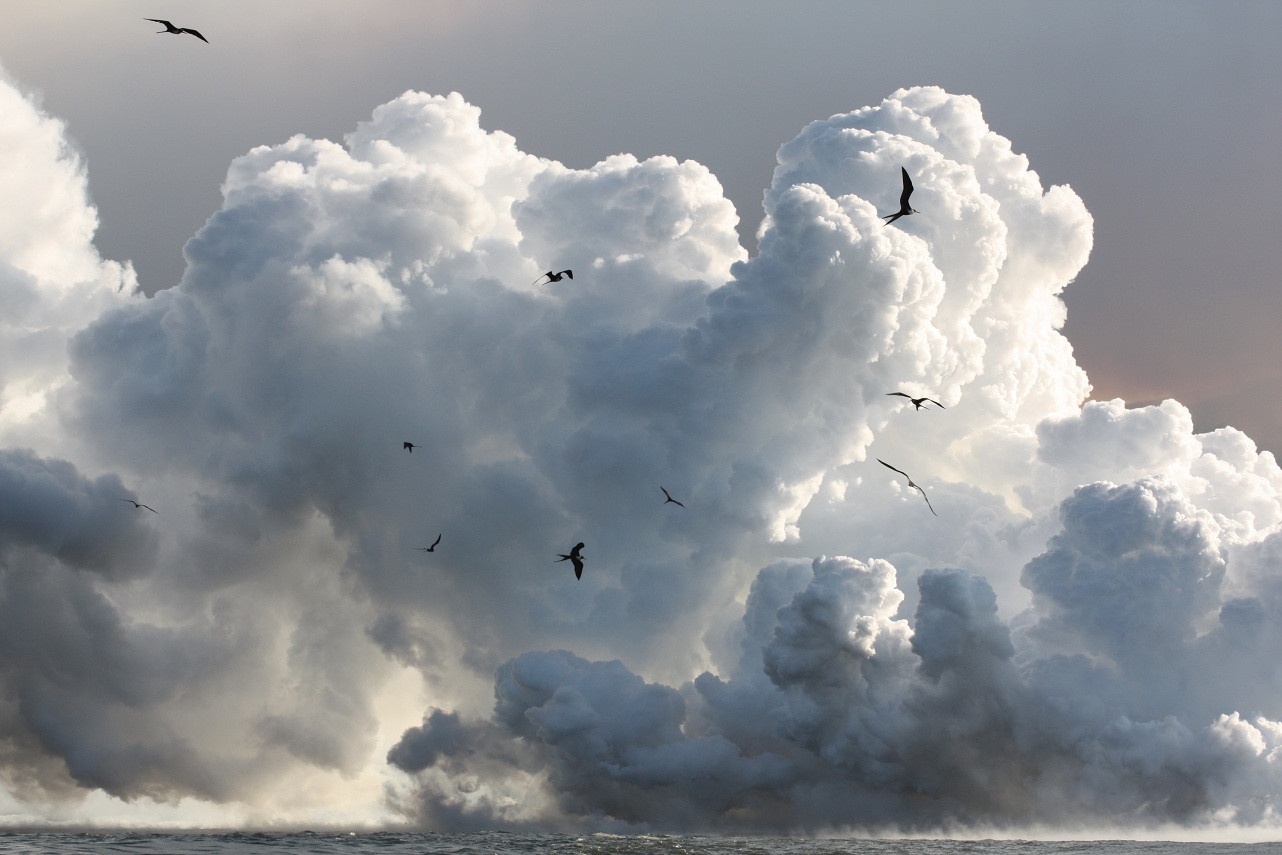 Galapagos Places: Volcanic Cloud © Martin Symonds